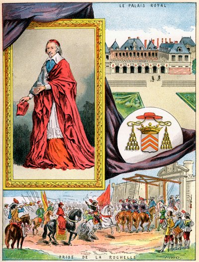 Richelieu bíboros, 1898 alkotó: Gilbert