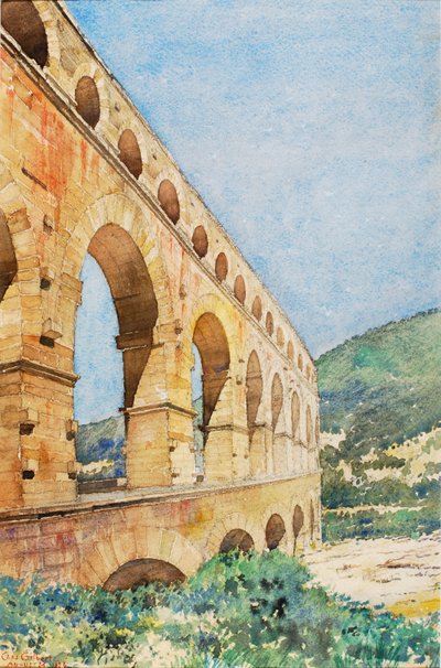 Pont du Gard, Franciaország alkotó: Gilbert Cass