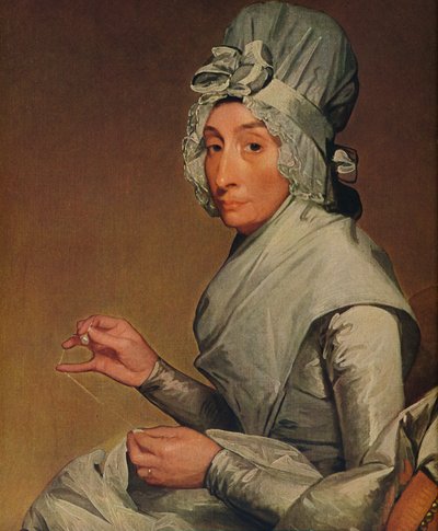 "Catherine Brass Yates Mrs. Richard Yates", 1793-1794 alkotó: Gilbert Charles Stuart