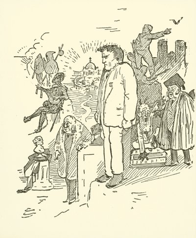 H. Belloc úr alkotó: Gilbert Keith Chesterton