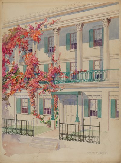 Oszlopsor, c. 1936. alkotó: Gilbert Sackerman