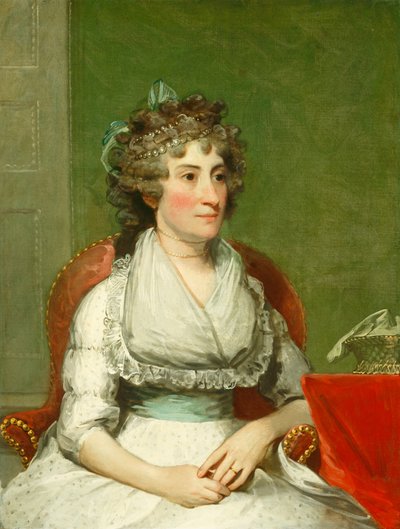 Catherine Yates Pollock Mrs. George Pollock, 17931794. alkotó: Gilbert Stuart