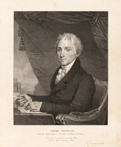 James Monroe alkotó: Gilbert Stuart