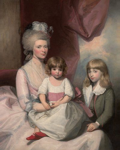 Egy család portréja alkotó: Gilbert Stuart