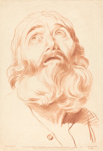 Egy ember feje alkotó: Gilles Demarteau, the Elder after Edme Bouchardon