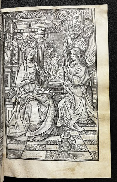 Órakönyv, római használat (Heures a lusaige de Romme) alkotó: Gilles Hardouyn