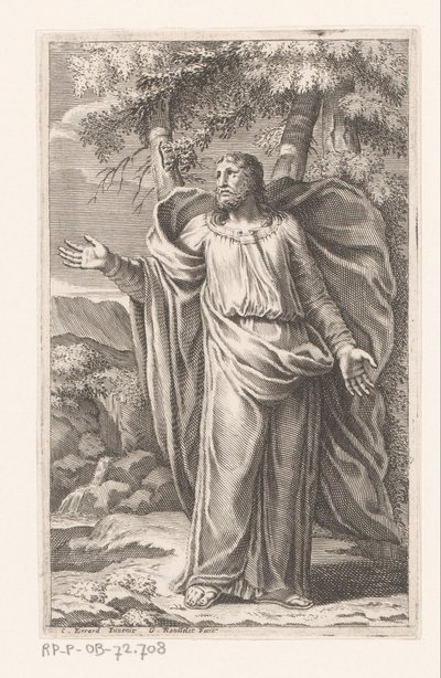 Krisztus a vadonban alkotó: Gilles Rousselet