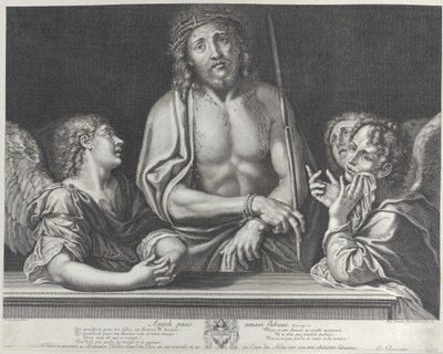 Ecce Homo három angyallal, 1634-86. alkotó: Gilles Rousselet