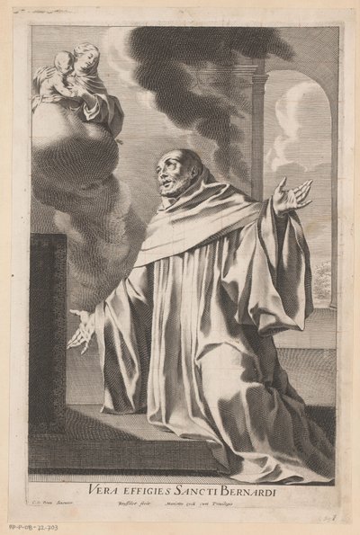 Clairvaux-i Szent Bernát alkotó: Gilles Rousselet