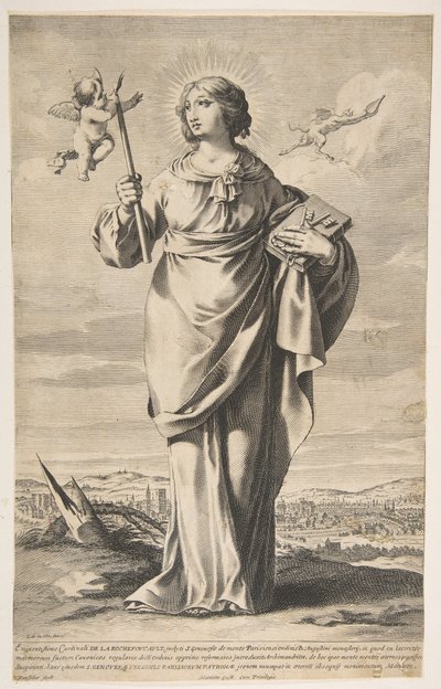 St. Genevieve.n.d. alkotó: Gilles Rousselet