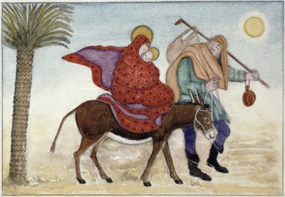 Repülés Egyiptomba III alkotó: Gillian Lawson