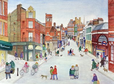Heath Street, Hampstead alkotó: Gillian Lawson