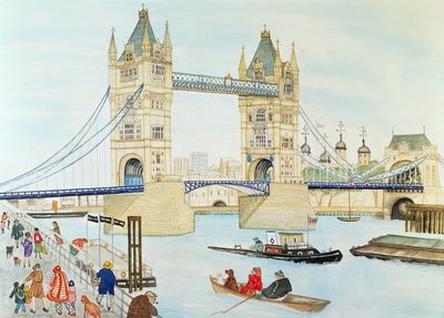 Tower Bridge, London alkotó: Gillian Lawson