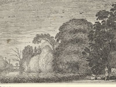 Pásztor és lovas az erdő szélén alkotó: Gillis van Scheyndel (I) (possibly)