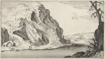 Folyó a hegyekben Tizenkét tájkép (sorozat címe) alkotó: Gillis van Scheyndel (I)