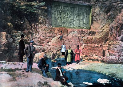 A perzsa sah és gyermekei, 1890. alkotó: Gillot