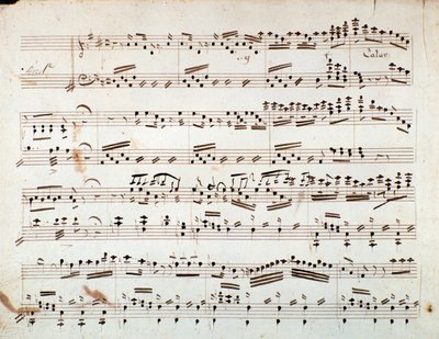 Gioacchino Rossini operájának, Otello zongorára írt redukált szimfóniájának első oldala alkotó: Gioachino Rossini
