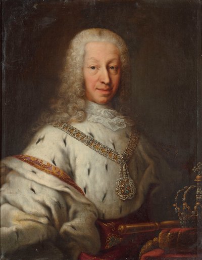 III. Károly Emmánuel 1701-1773, Savoyai herceg és Szardínia királya, 18. század első fele. alkotó: Giorgio Domenico Duprà