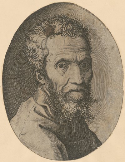 Michelangelo portréja alkotó: Giorgio Ghisi