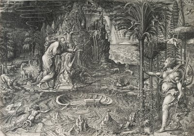 Az élet allegóriája Rafael álma, 1561 alkotó: Giorgio Ghisi