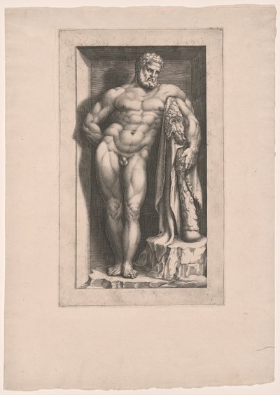 A Farnese Hercules alkotó: Giorgio Ghisi