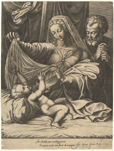A loretói Madonna, 1575-ben. alkotó: Giorgio Ghisi