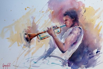 dzsessztrombitás alkotó: Giorgio Gosti