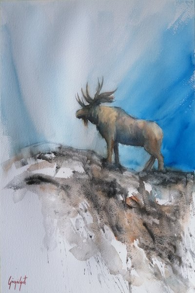 A fenséges Moose-hegy alkotó: Giorgio Gosti