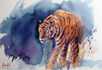 A tigris fenséges lépése alkotó: Giorgio Gosti