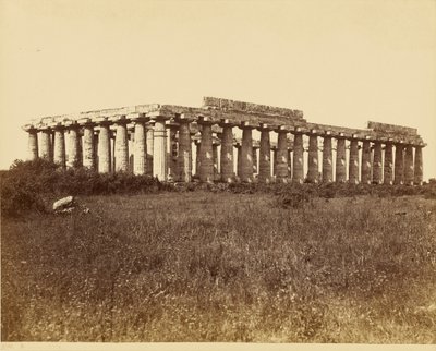 Bazilika, Paestum alkotó: Giorgio Sommer