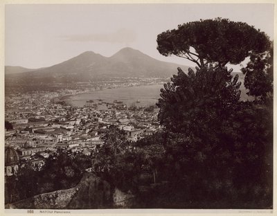Nápoly panorámája alkotó: Giorgio Sommer