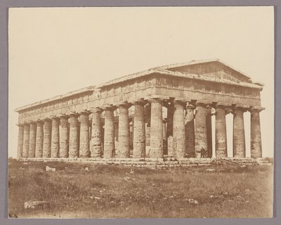 Paestum: Poszeidón temploma alkotó: Giorgio Sommer
