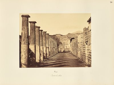 Pompeji. Katonák negyede alkotó: Giorgio Sommer