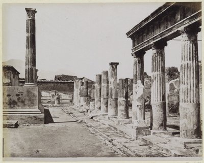 Vénusz temploma Pompejiben alkotó: Giorgio Sommer