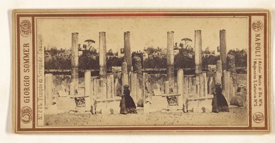 Tempel des Serapis. Pozzuoli. alkotó: Giorgio Sommer