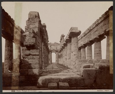 Neptunusz temploma, Paestum alkotó: Giorgio Sommer