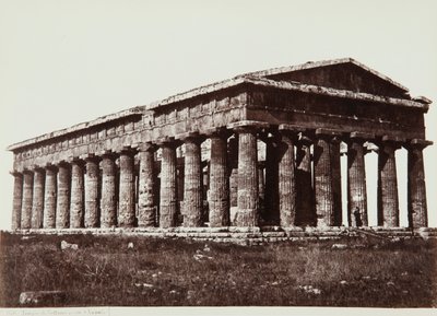 Neptunusz temploma Paestumban alkotó: Giorgio Sommer