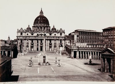 A S. Pietro-bazilika, Vatikánváros alkotó: Giorgio Sommer