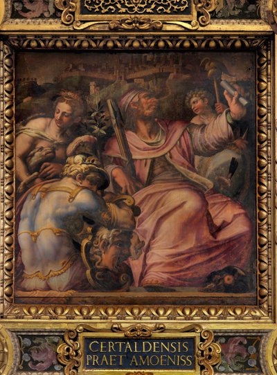 Certaldo allegóriája alkotó: Giorgio Vasari