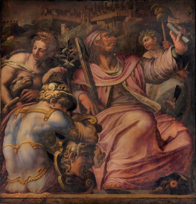 Certaldo allegóriája, 1563-1565 alkotó: Giorgio Vasari