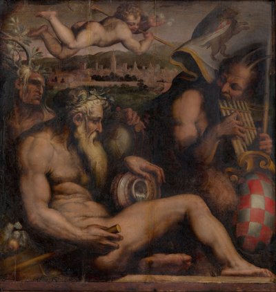 Pistoia allegóriája, 1563-1565 alkotó: Giorgio Vasari