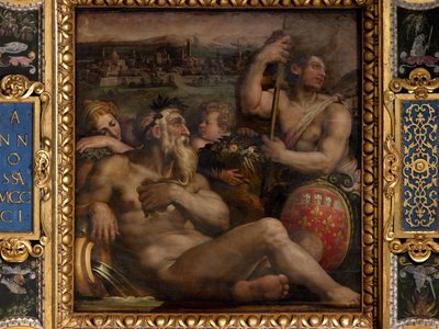 Prato allegóriája alkotó: Giorgio Vasari
