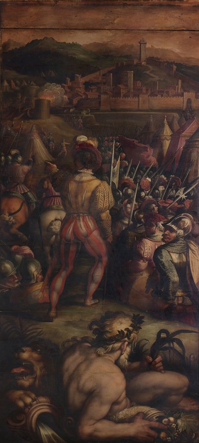 Vicopisano elfoglalása, 1563-1565 alkotó: Giorgio Vasari