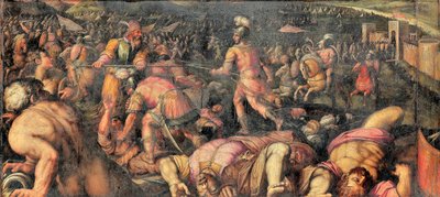 Radagaisus legyőzése Fiesolénál alkotó: Giorgio Vasari