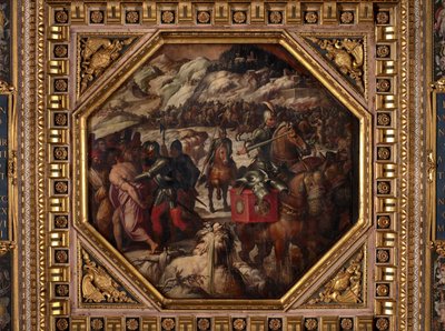 A velenceiek veresége Casentinóban alkotó: Giorgio Vasari