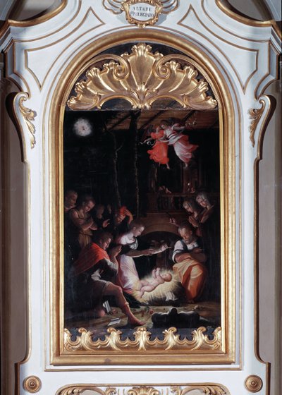 Betlehem (olaj, vászon alkotó: Giorgio Vasari