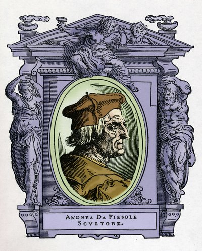 ANDREA DA FIESOLE (Andrea Ferrucci) portréja alkotó: Giorgio Vasari