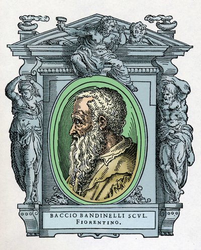 Baccio BANDINELLI (Firenze) portréja alkotó: Giorgio Vasari