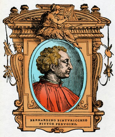 Pinturicchio portréja (Bernardino di Betto Bardi alkotó: Giorgio Vasari