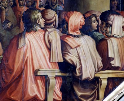 Antonio Giacomini imája a pisai csatáért alkotó: Giorgio Vasari